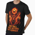 One Ball Three Nations One Summer — World Cup 2026 Fire Eagle Moose Soccer Art Print by AbderraimArt