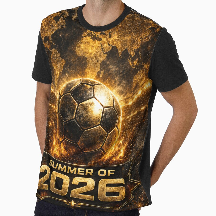 Golden Soccer Summer of 2026 by KI-Kunstwerk