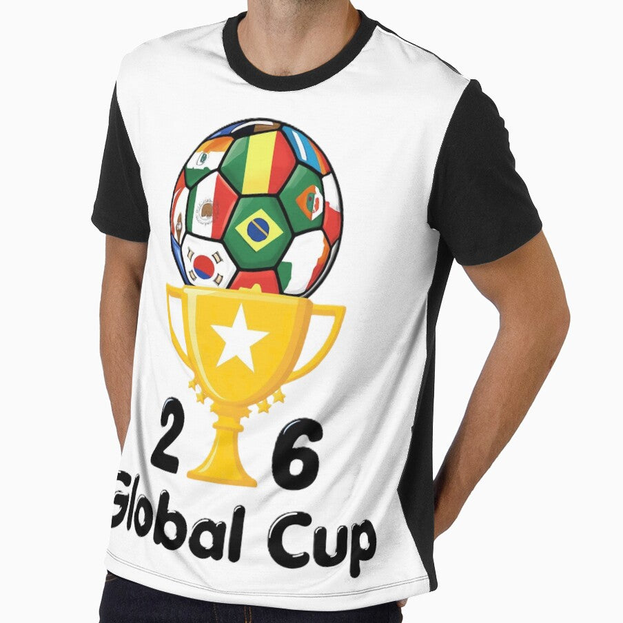 Global Cup 2026 Soccer Soccer Ball Trophy Art by GeoandHome