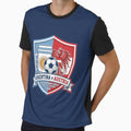 Argentina vs Austria Football Match Crest Commemorative 2026 by Pride Emblem Prints