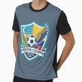 Uzbekistan vs Colombia 2026 Soccer Match Crest Badge by Pride Emblem Prints