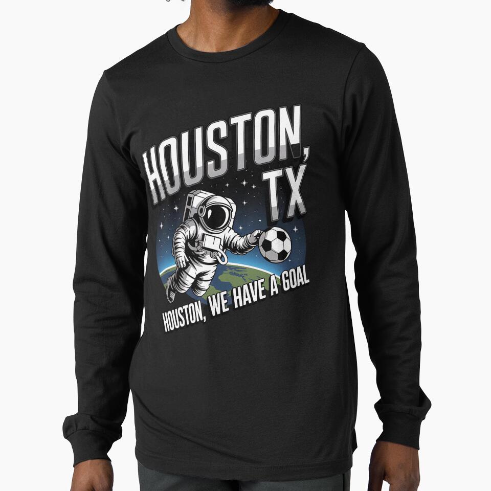 2026 soccer city - Houston TX - soccer host city - american soccer fan - soccer supporter - red white and blue - national pride - soccer hype - soccer fan gear - soccer watch party by JansenGS