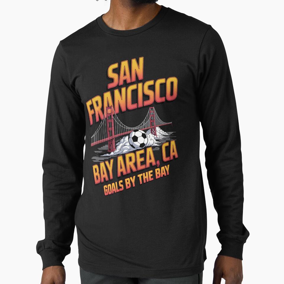 2026 soccer city - San Francisco CA - soccer host city - american soccer fan - soccer supporter - red white and blue - national pride - soccer hype - soccer fan gear - soccer watch party by JansenGS