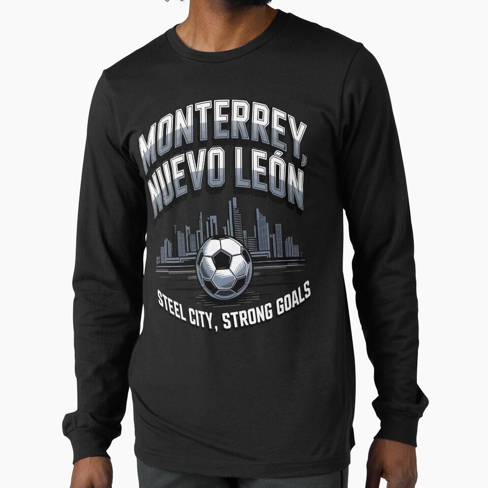 2026 soccer city - Monterrey - soccer host city - american soccer fan - soccer supporter - red white and blue - national pride - soccer hype - soccer fan gear - soccer watch party by JansenGS