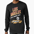 2026 soccer city - Los Angeles CA - soccer host city - american soccer fan - soccer supporter - red white and blue - national pride - soccer hype - soccer fan gear - soccer watch party by JansenGS