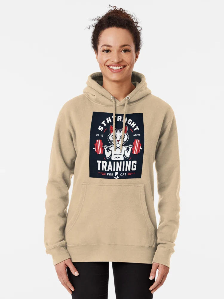 Weightlifting Cat – A Funny Feline Fitness Moment Classic T-Shirt