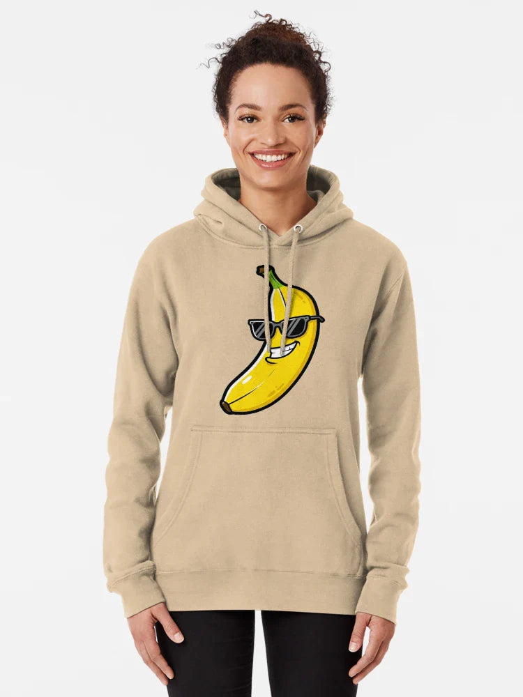 Cool & Happy Cartoon Banana Classic T-Shirt