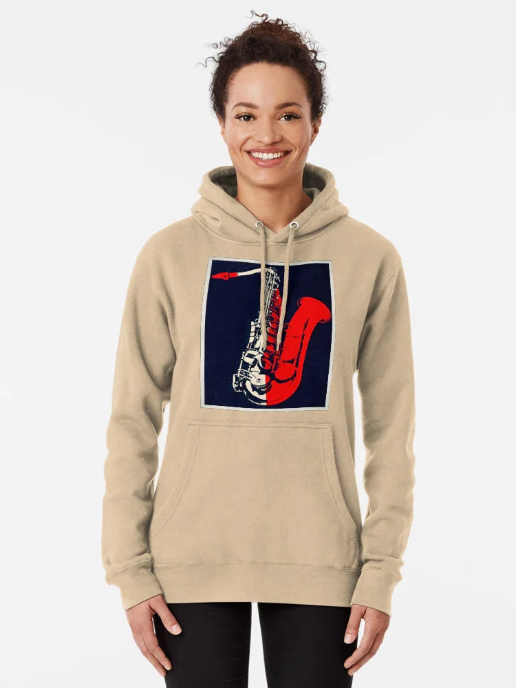 Red Sax Jazz Poster Classic T-Shirt