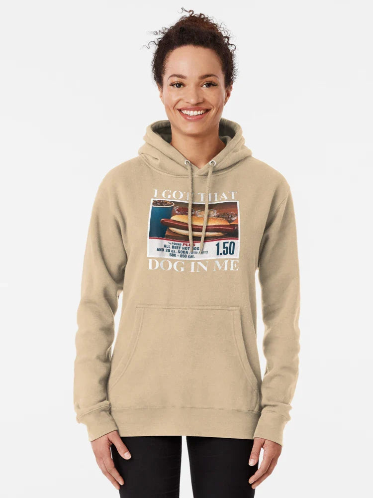 I Got That Dog In Me funny retro vintage sports meme hotdog T-Shirt Classic T-Shirt