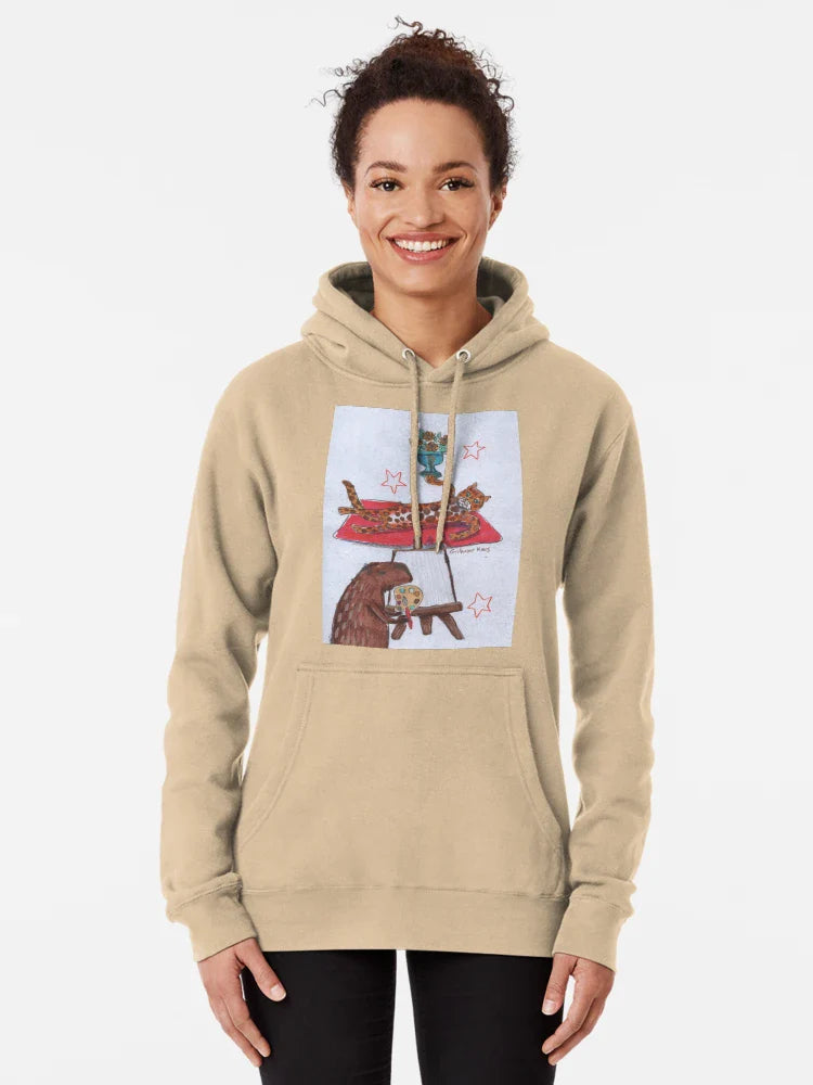 capybara painting a jaguar Classic T-Shirt