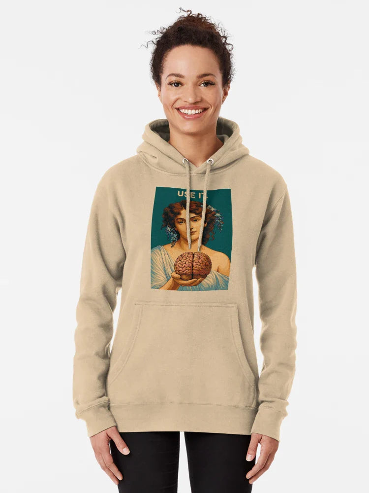 use you brain please Classic T-Shirt