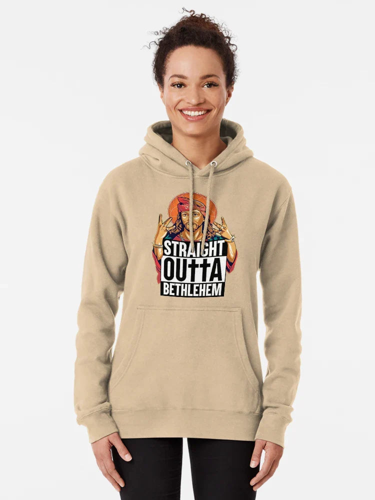 Straight Outta Bethlehem; Jesus Christus; Classic T-Shirt