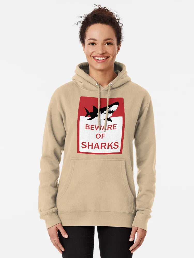 Beware of sharks Classic T-Shirt