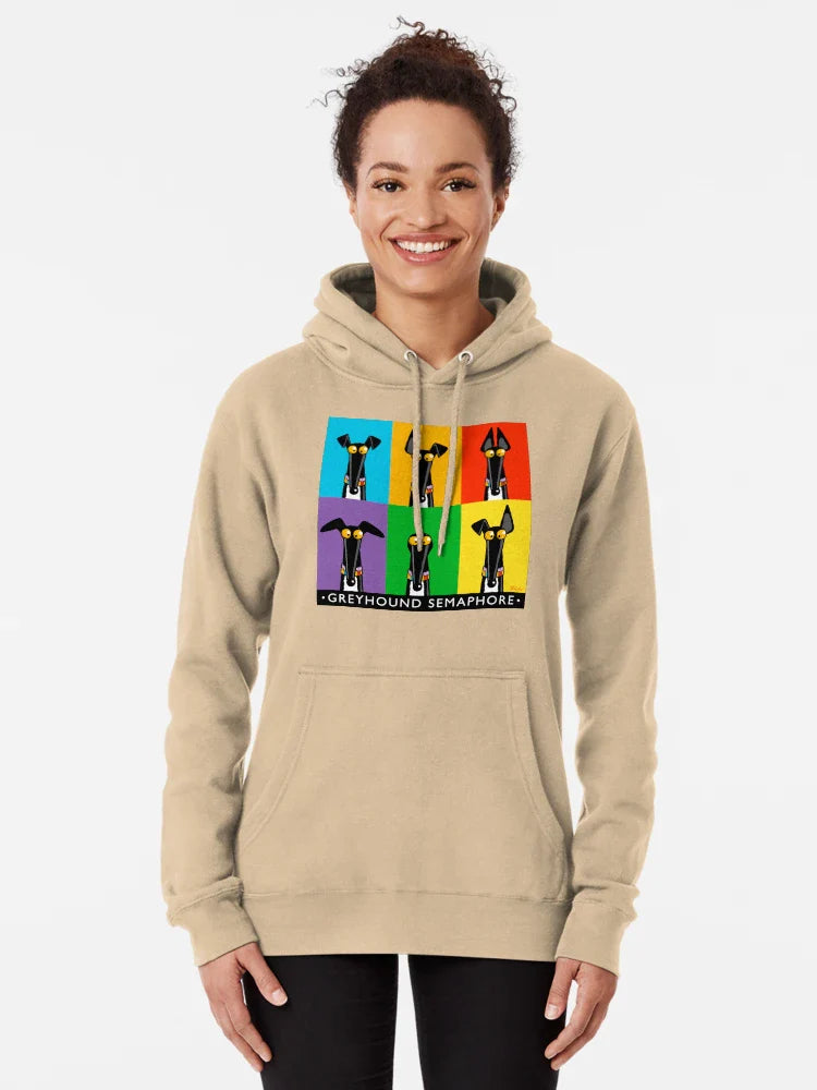 Greyhound Semaphore with title Classic T-Shirt