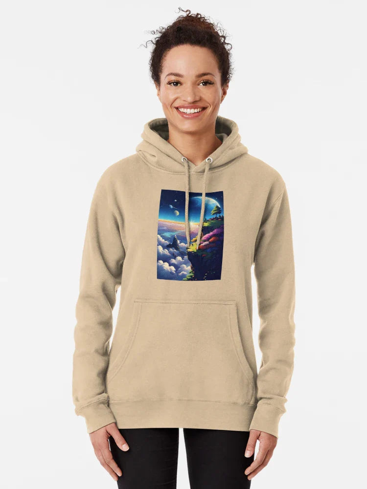Cosmic Horizon : Fantasy Landscape of Dreams Classic T-Shirt