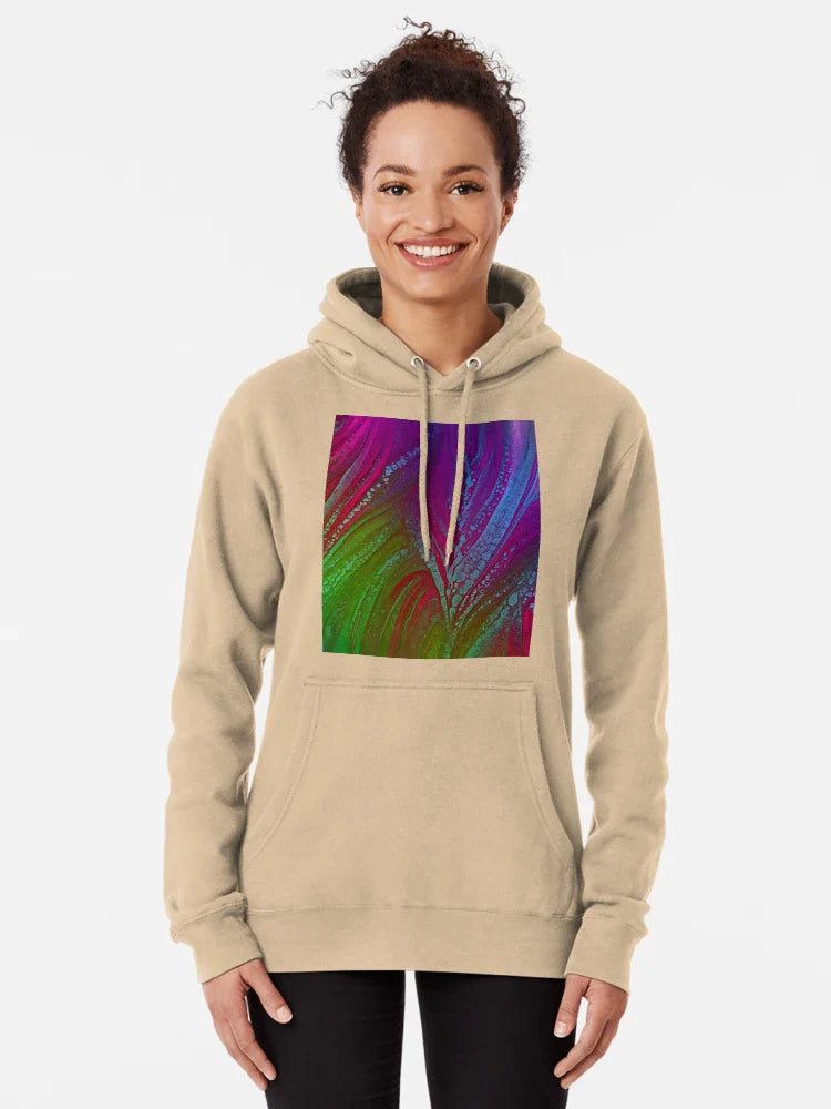 Abstract Leaf Vein Design Classic T-Shirt