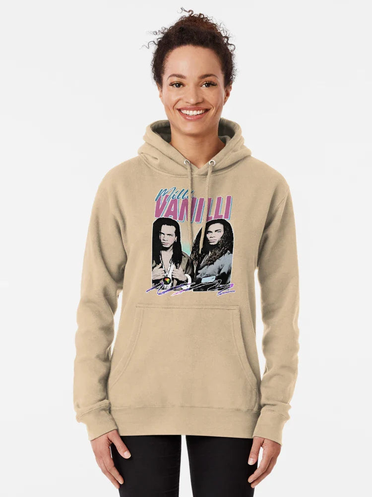 Milli Van-illi T-ShirtMilli Vanilli - 80&x27;s Fanart Aesthetic Design Tribute Classic T-Shirt Classic T-Shirt