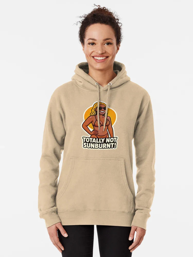 Totally Not Sunburnt-Funny Summer Beach Girl Classic T-Shirt
