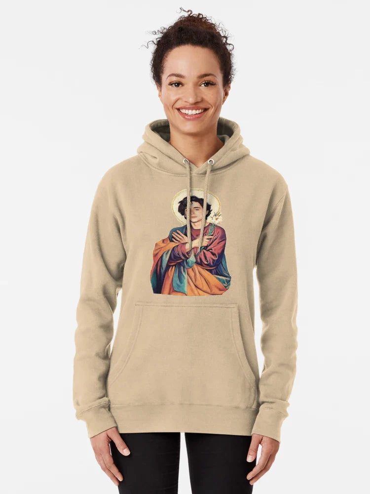 Timothee Chalamet Saint/God Sticker Classic T-Shirt