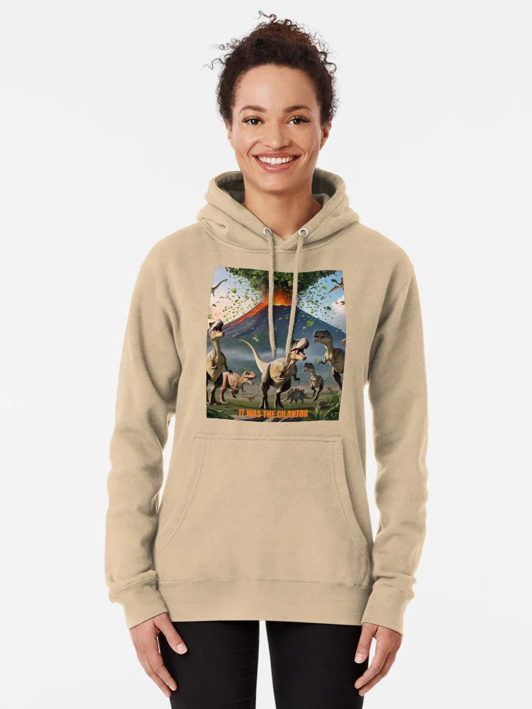 It Was the Cilantro – Dinosaur Extinction Parody Design Classic T-Shirt
