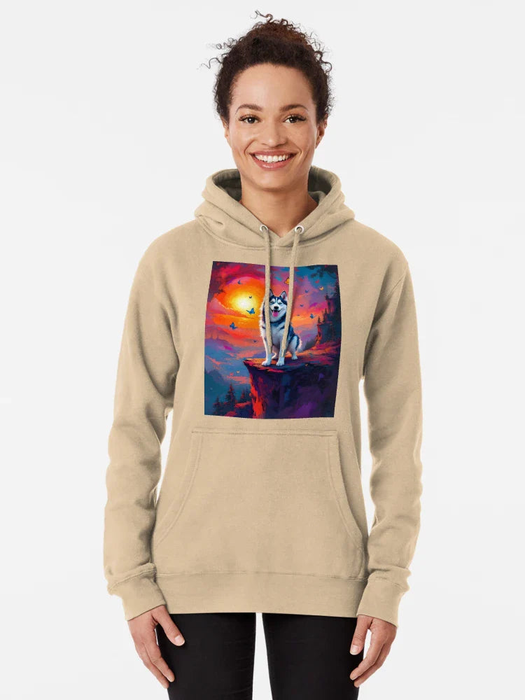 Husky on the Mountain Classic T-Shirt