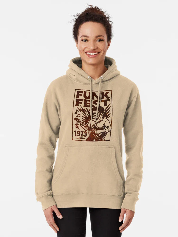 Funk Fest 1973 Poster Rusted Classic T-Shirt
