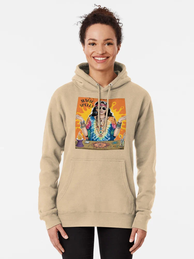 Psychic Hippie Boho Woman: Magic Spells Classic T-Shirt