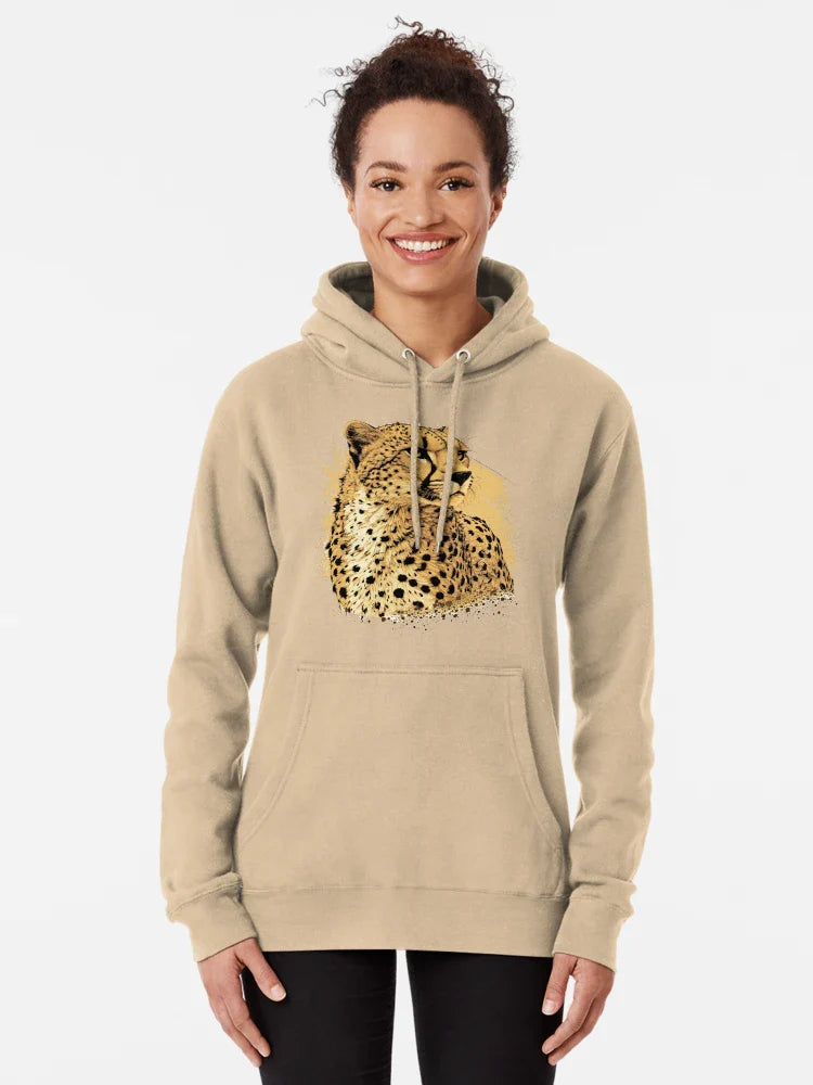 Watercolor Cheetah Design, Perfect For Cheetah Lovers Classic T-Shirt
