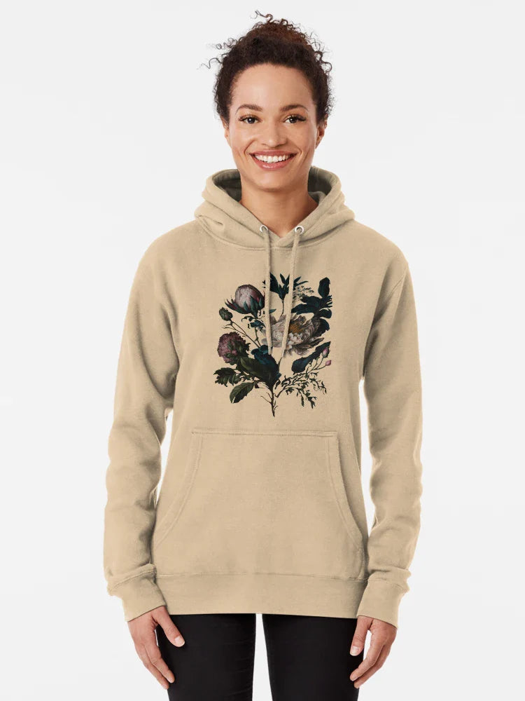 Dark Academia Peony Botanical Classic T-Shirt