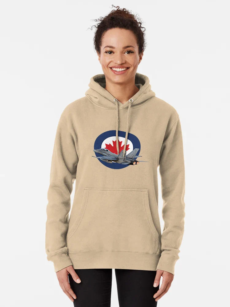 Canadian Airforce Canada RCAF Cf-18 Hornet Roundel  Classic T-Shirt