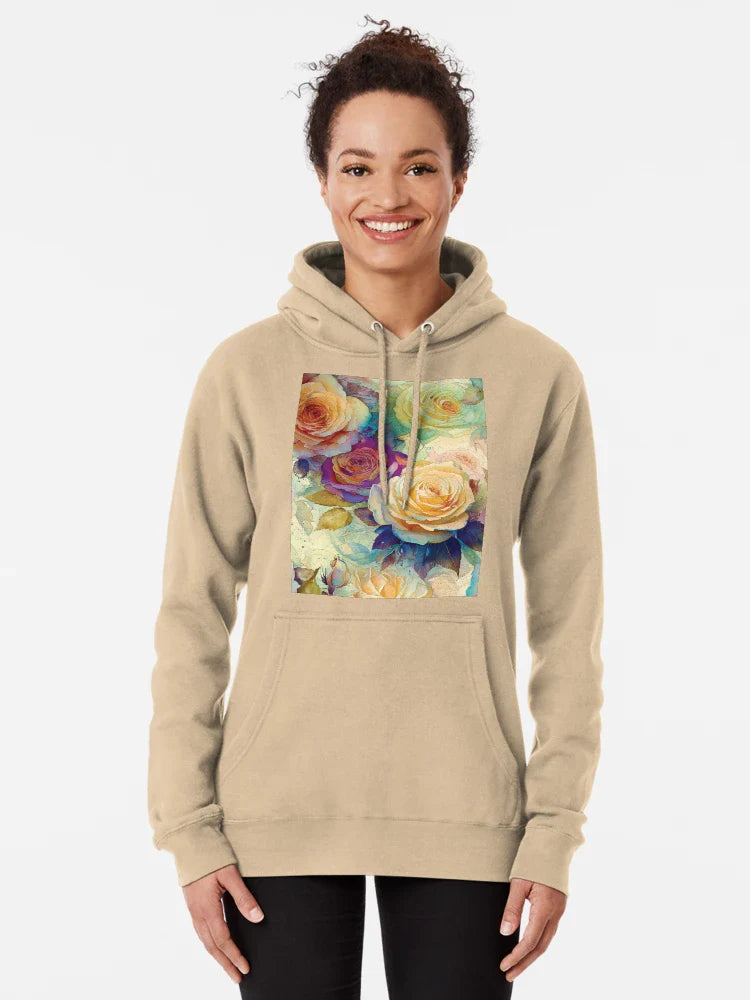 Pearlescent Rose Pattern Classic T-Shirt