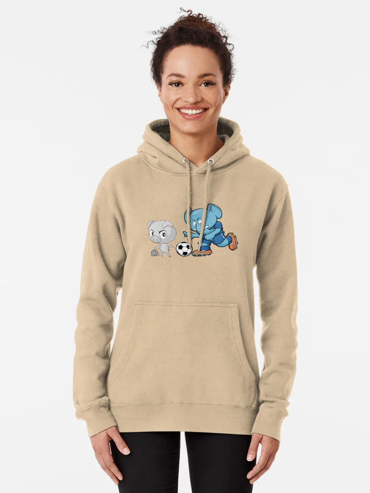 Elephant and Piggie  | Cute Cartoon Animals Classic T-Shirt