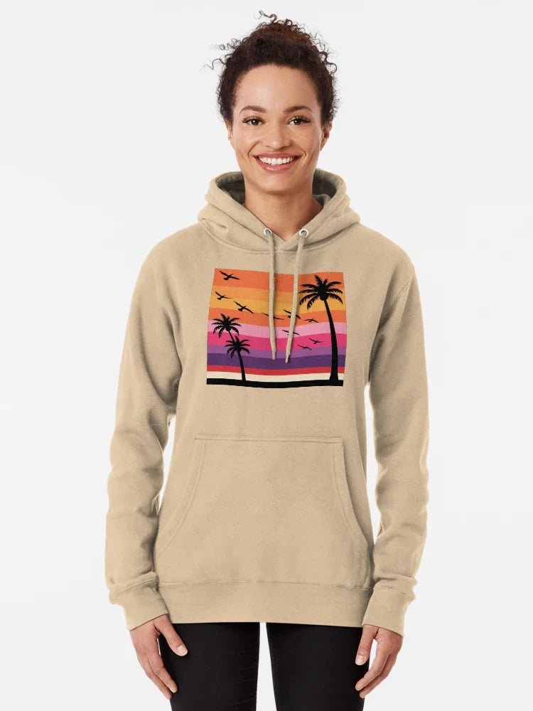 Retro Sunset Aesthetic Classic T-Shirt