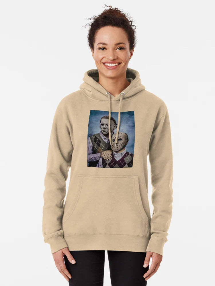 Michael Myers and Jason Voorhees Step Brothers Movie Funny Classic T-Shirt