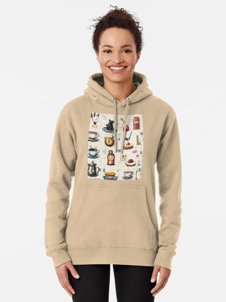 Teacups Teeter, Cards Dance, Mushrooms Glow Bright Classic T-Shirt