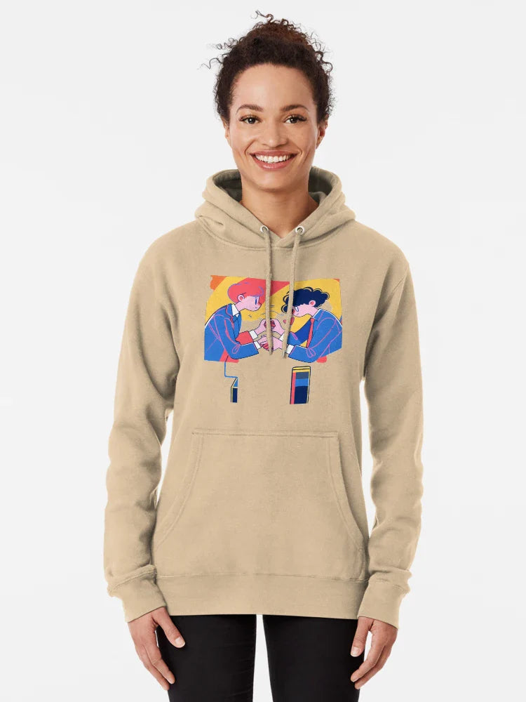 Boyfriends Love Whimsical Celebration Joyful Festive Characters Colorful Classic T-Shirt