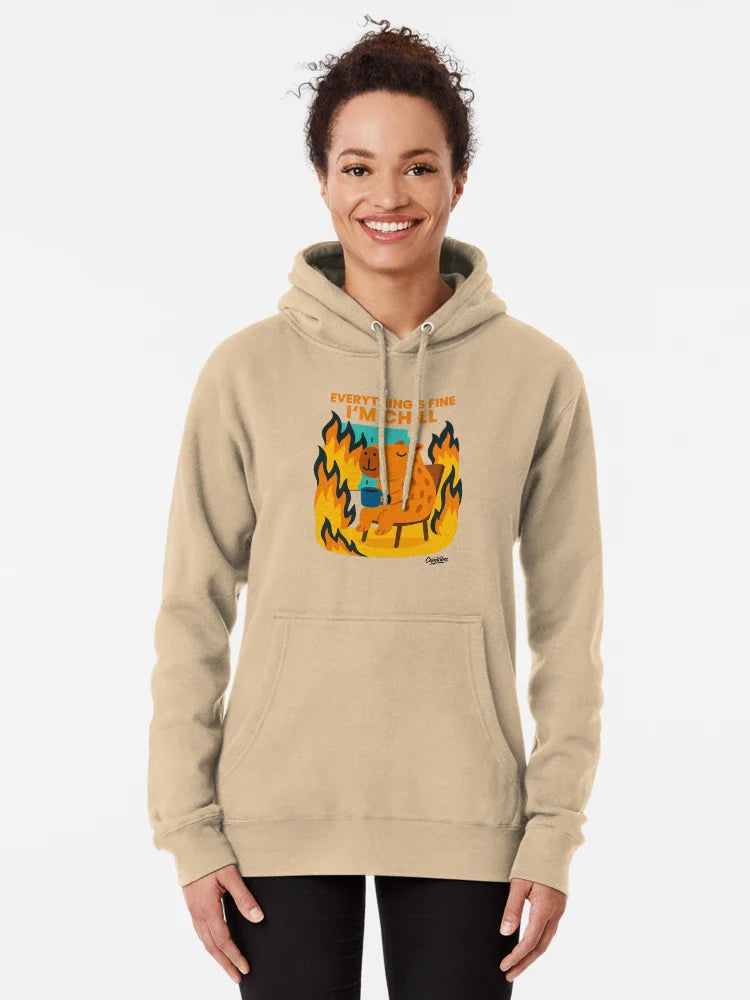 Everything's Fine I'm Chill: Capybara Zen Master Classic T-Shirt