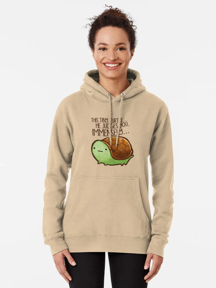 This turtle.. he judges you. Classic T-Shirt