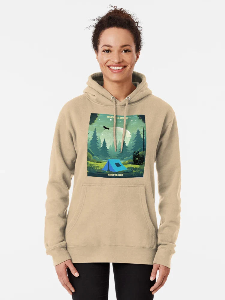 Wilderness Camping – Respect the Locals Classic T-Shirt