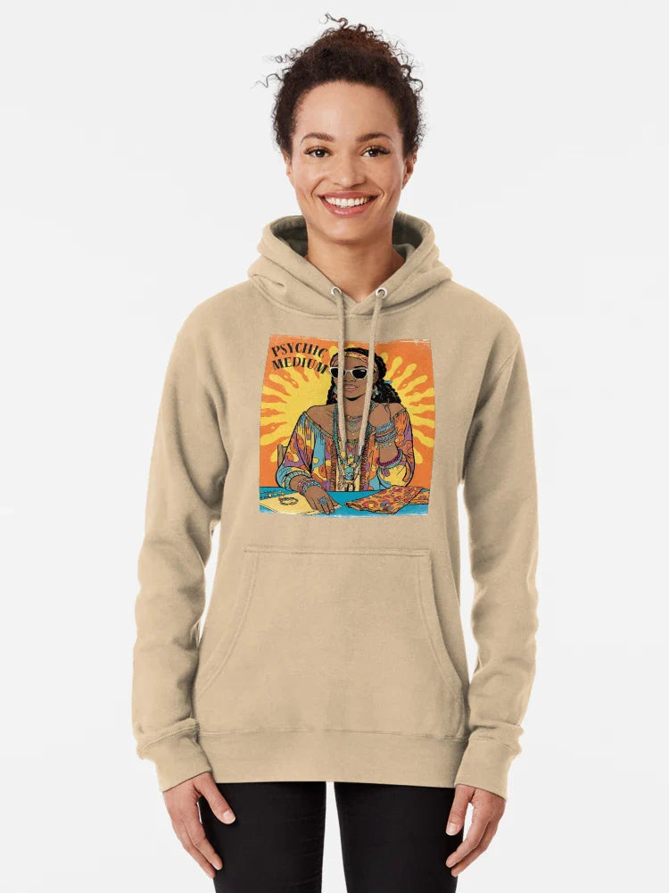 Hippie Boho African American Woman: Psychic Medium Classic T-Shirt