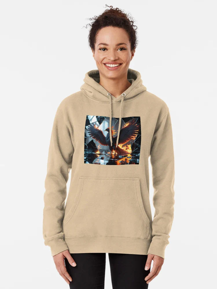 Shadow Phoenix Rising From a Mirror Classic T-Shirt