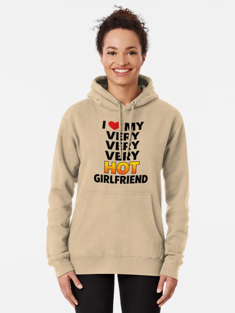 I Love My Very Hot Girlfriend Saying Classic T-Shirt