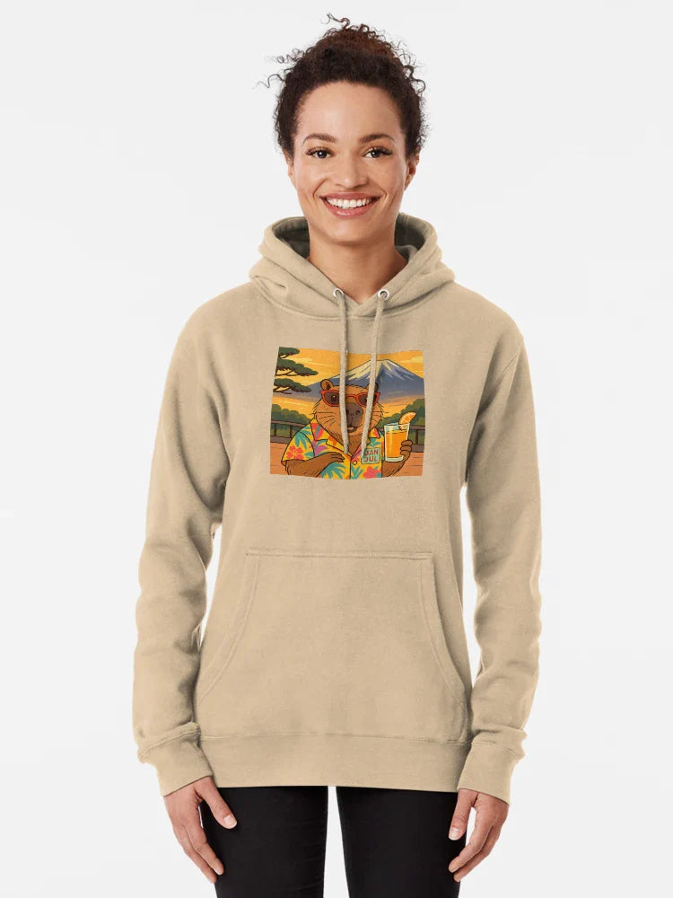 Capybara on Mount Fuji Classic T-Shirt