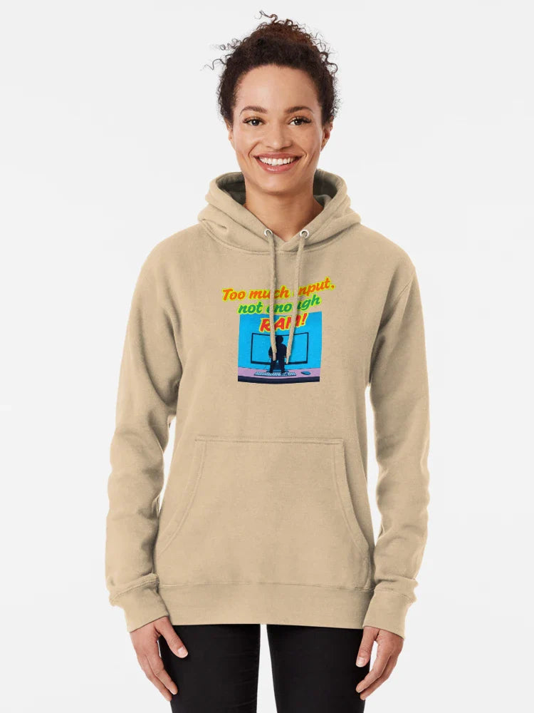 Too Much Input, Not Enough RAM, Funny Computer Classic T-Shirt