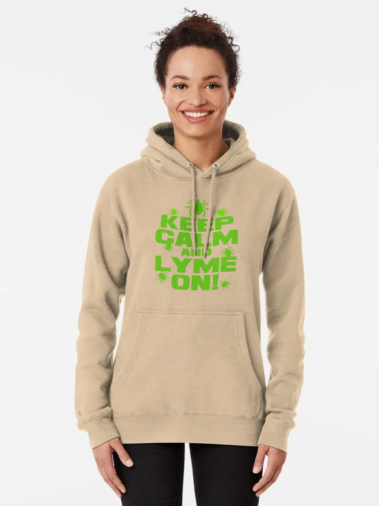 Lyme Disease Awareness Keep Calm And Lyme On Classic T-Shirt