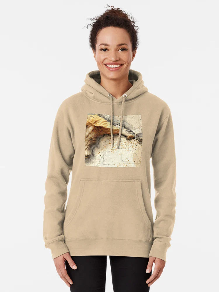 Vintage Cartography Contours Classic T-Shirt