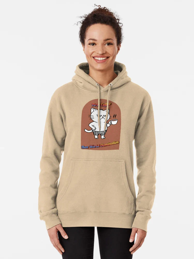 Funny Coffee Quote Cat Style Classic T-Shirt