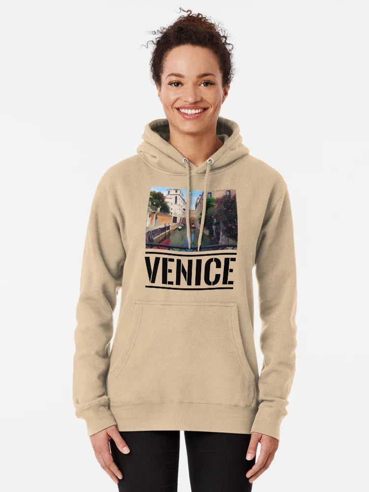 Travel city Venice Italy canal gondola souvenir Classic T-Shirt
