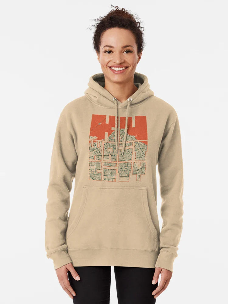 Kuwait City Map - Bohemian Classic T-Shirt