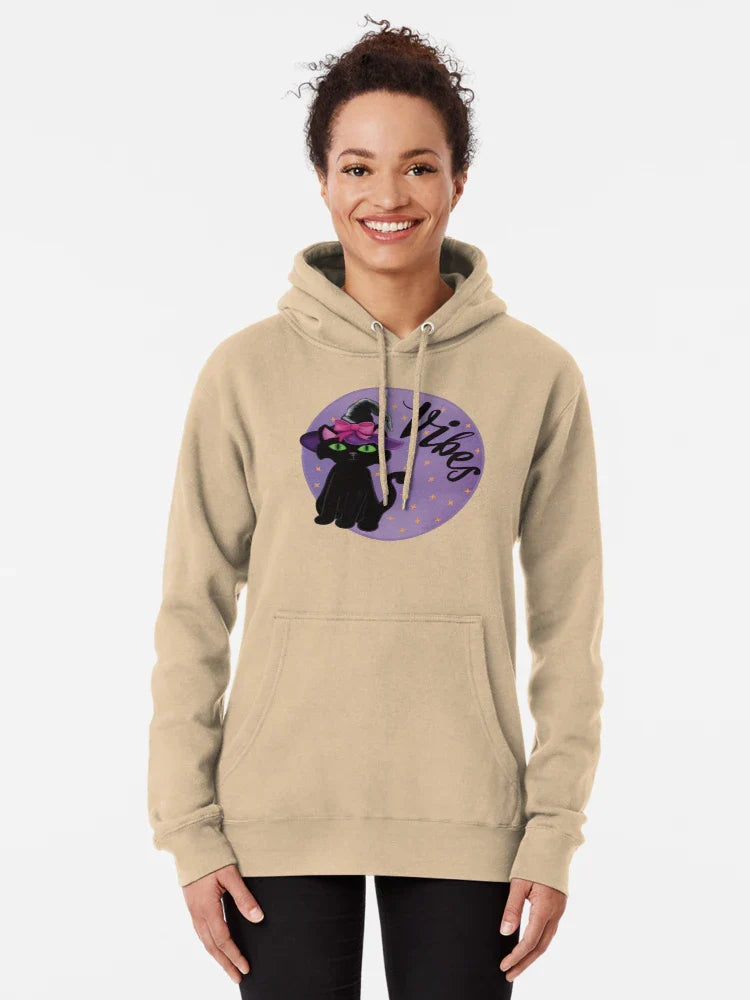 Black cat vibes Classic T-Shirt